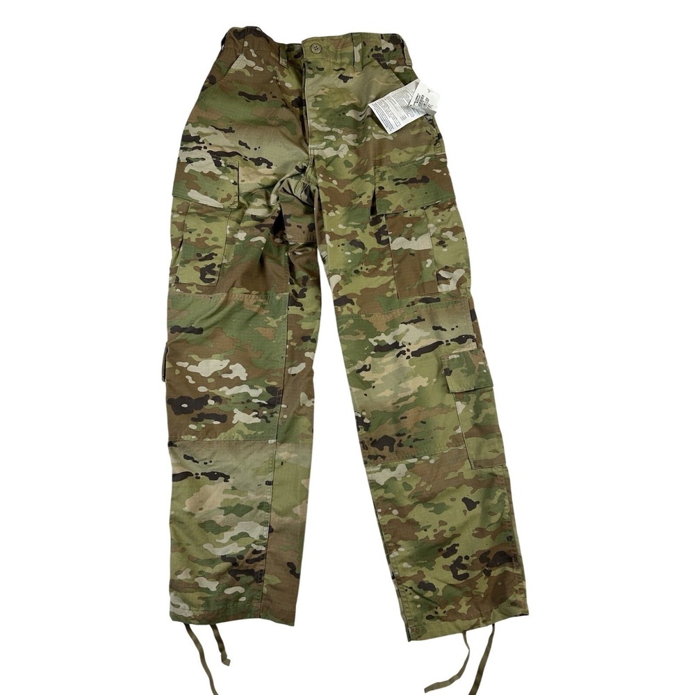 Army Combat Military Pants Trouser‎ SM Regular Camo Insect Repellent NEW Unisex